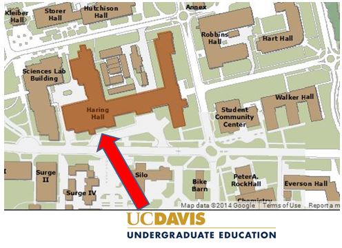 Haring Hall Map