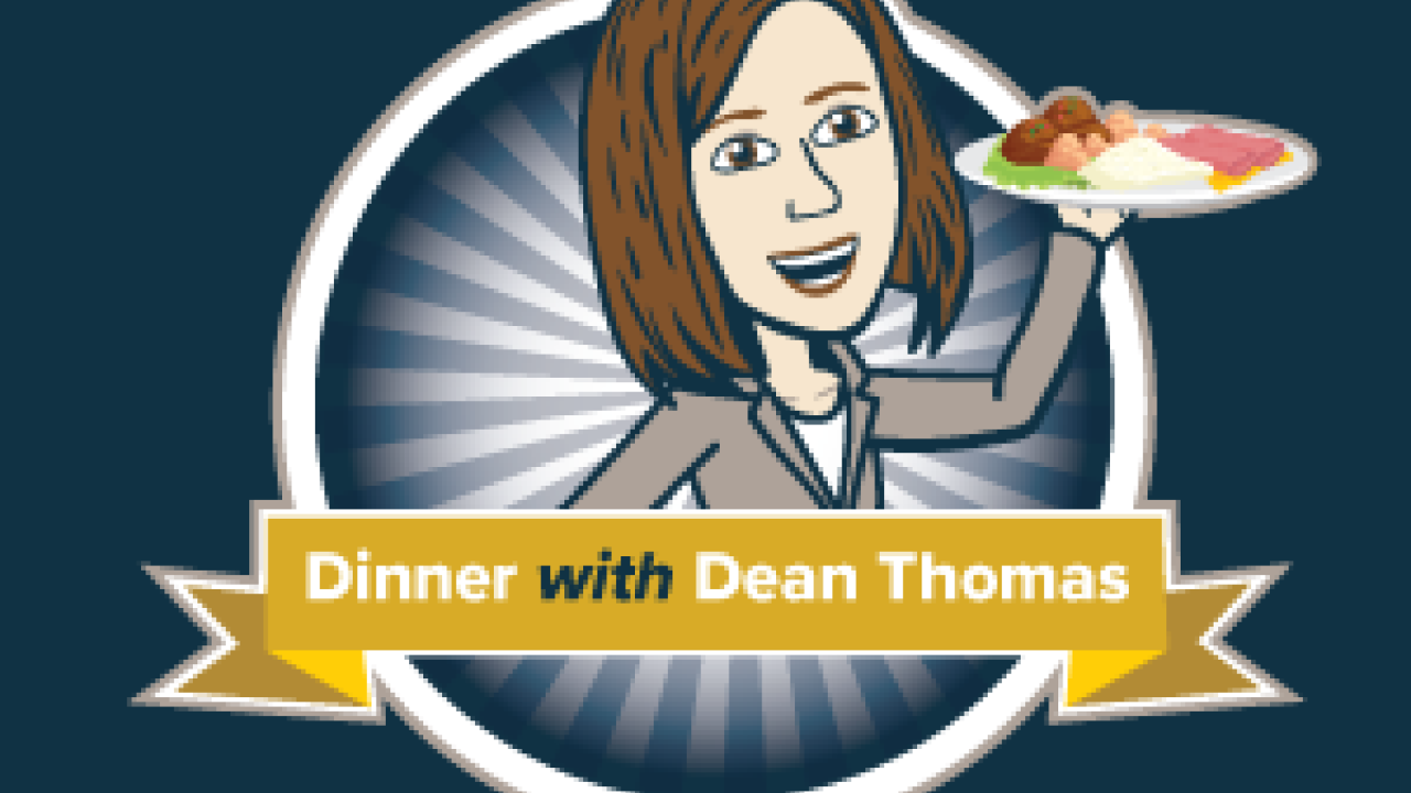 Dinner with Dean Thomas Bitmoji