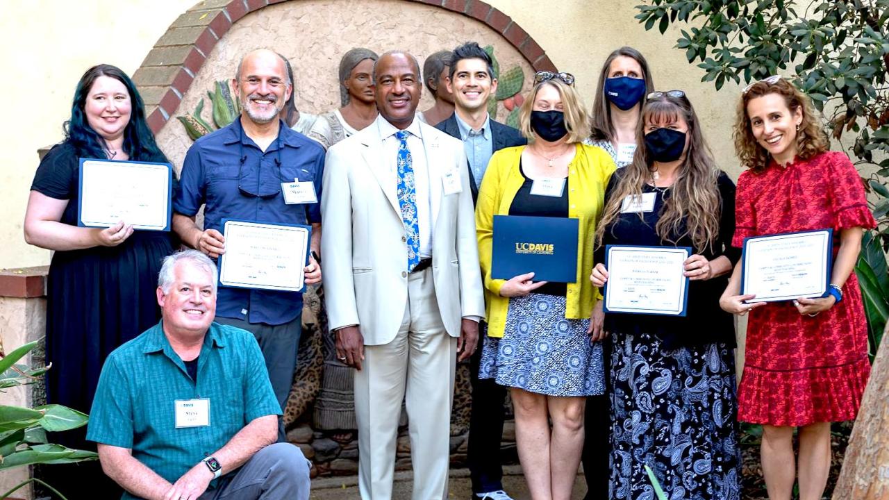 CEE-ATS Group posed with Chancellor May