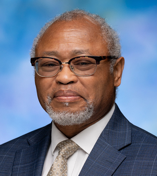 Portrait of Vice Provost and Dean Michael Bradford.