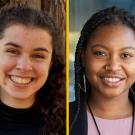 Composite image of Marshall Scholarship Recipients Naomi Murray and Valencia Scott